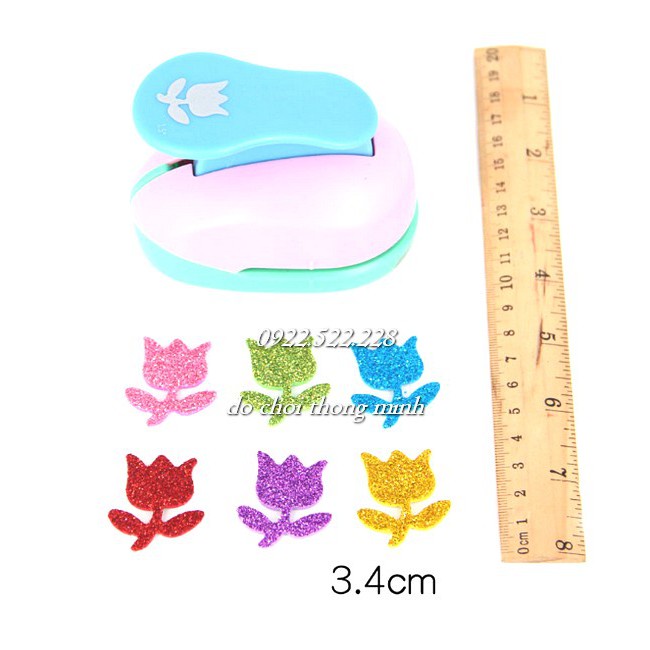 DẬP HOA TRỢ LỰC 2.5cm 3.8cm 5cm Punch Bấm Giấy, Dập Giấy Tạo Hình nhiều mẫu khác nhau