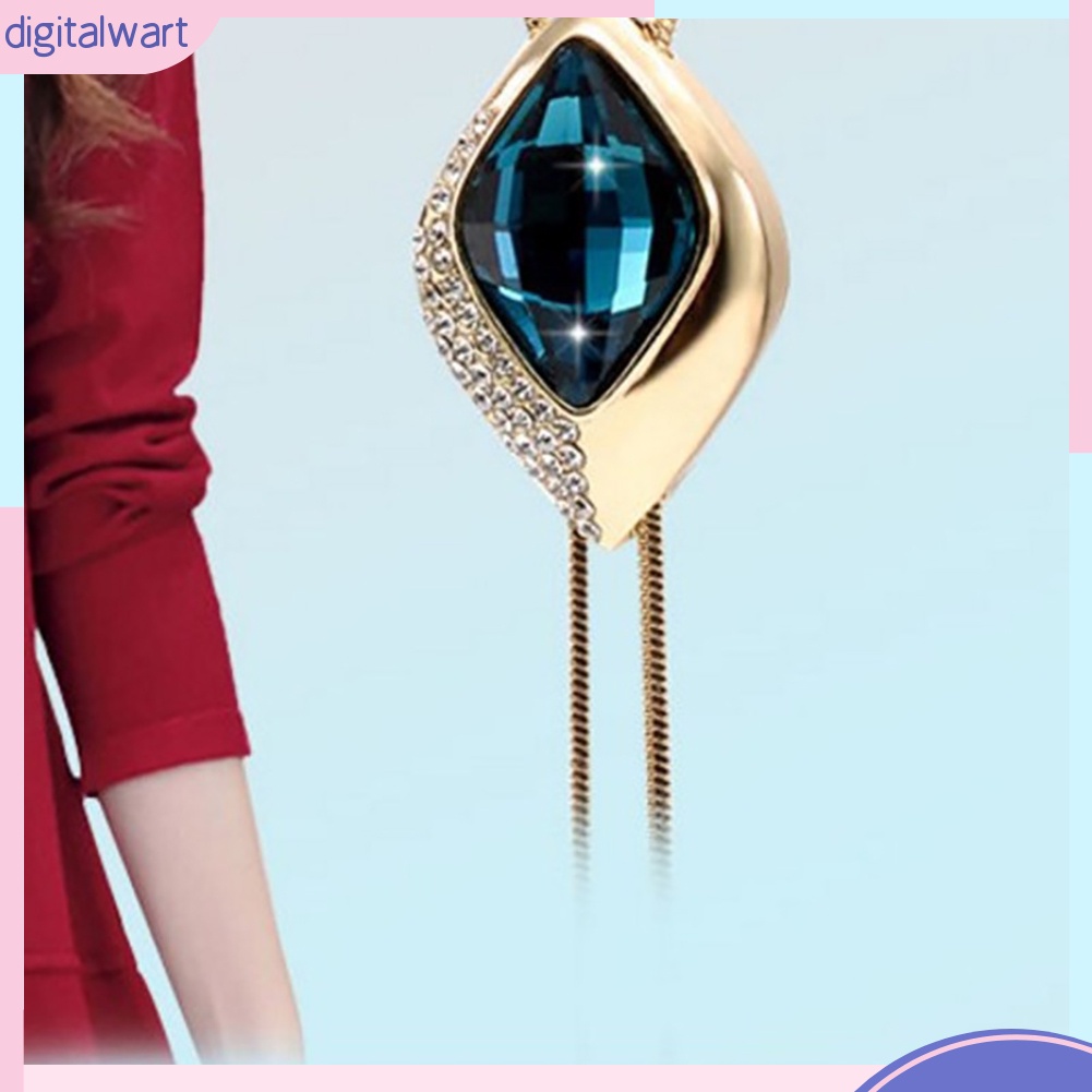 Dây Chuyền Dài Đính Ngọc Trai Thời Trang Cho Nữ