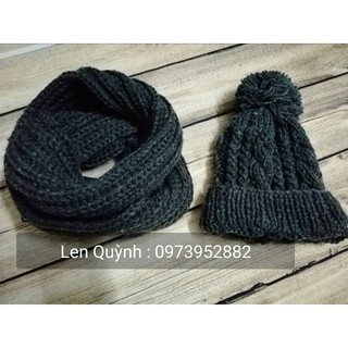 Khăn ống mũ len đan