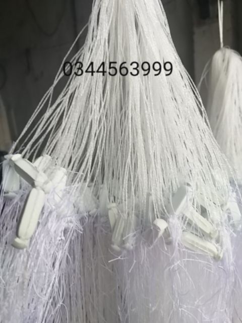 Lưới 3 lớp then 5 cao 1m dài 50m bằng dù thái bắt cá trắm chép từ 1 đến 3kg