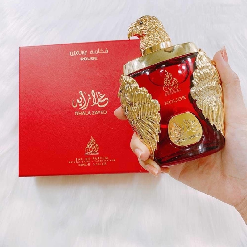 Mẫu thử nước hoa Dubai đại bàng đỏ