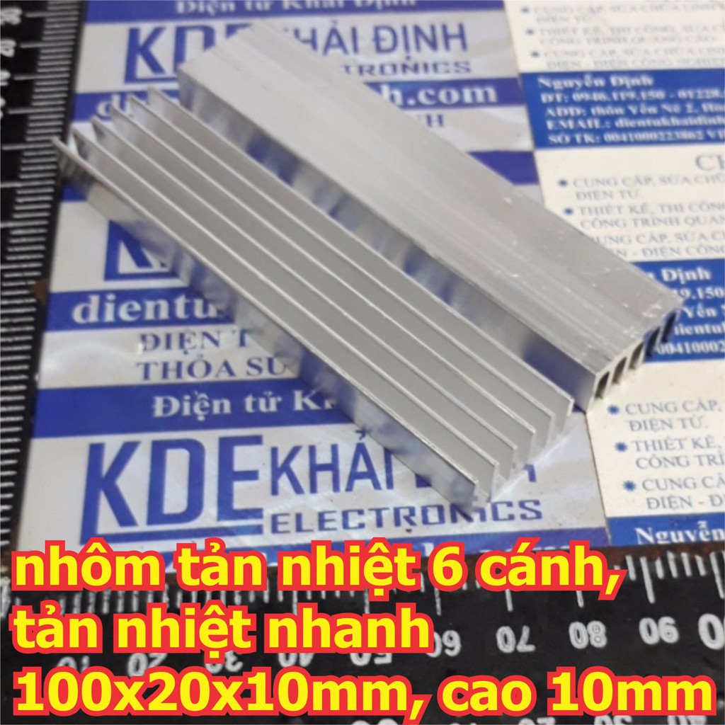 nhôm tản nhiệt xẻ cánh, tản nhiệt nhanh đủ các kích thước kde3933