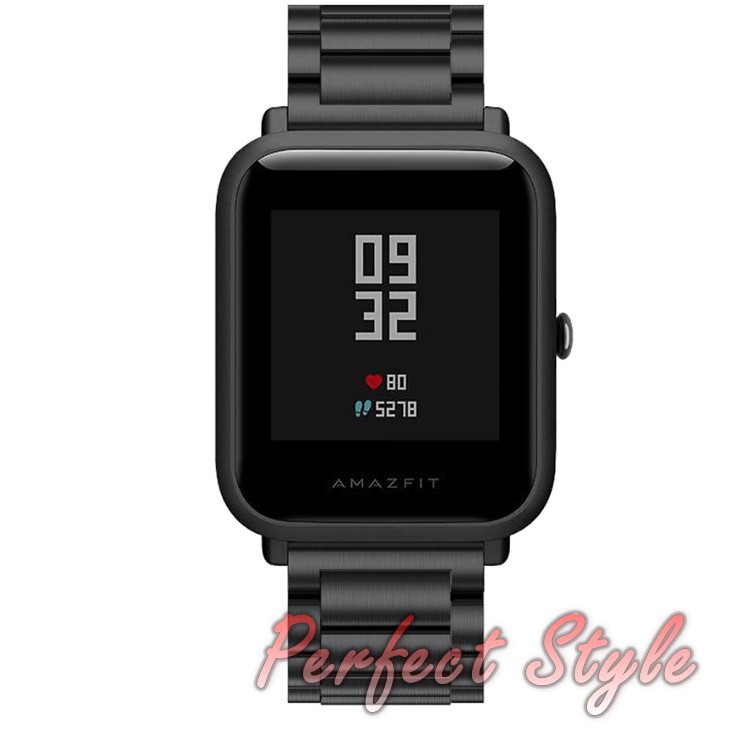 Dây đeo kim loại thép không gỉ cho Amazfit Bip