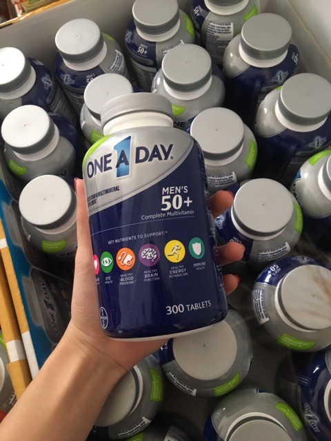 Viên Uống One A Day 50+. Lọ 300 viên