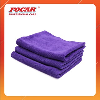Combo 3 khăn lau xe ô tô Microfiber size 32x36cm