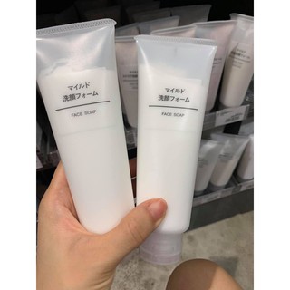 Sữa Rửa Mặt  Muji Face Soap Nhật Bản 120g