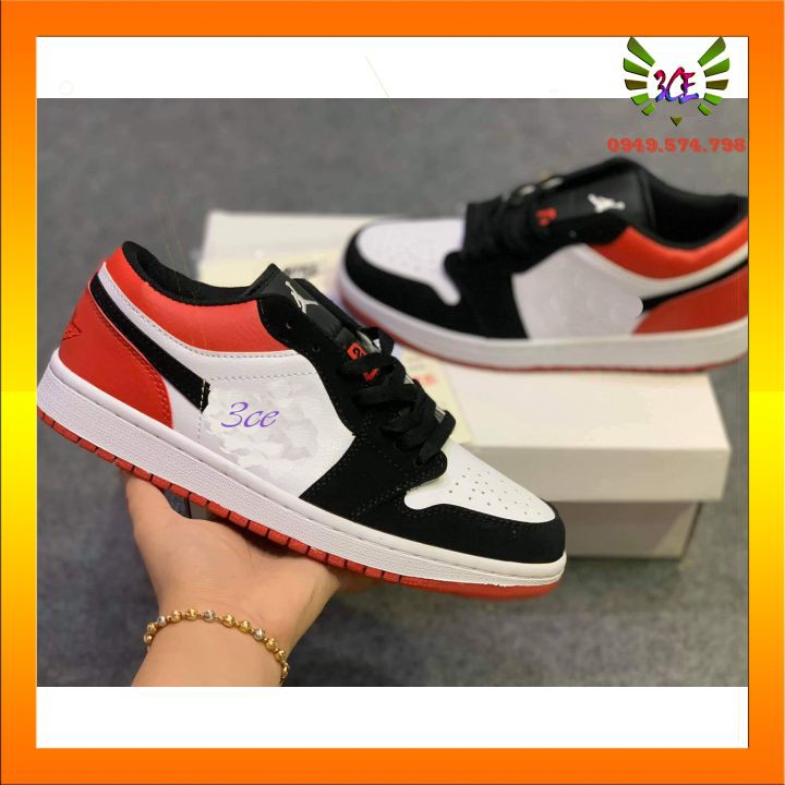 Giày thể thao sneakers jocdann chiccago cổ thấp cho nam nữ