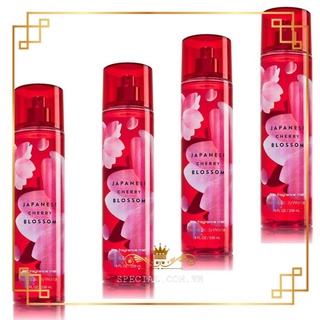👑 Xịt Thơm Toàn Thân Bath And Body Works Body Mist Cherry Blossom (10ml) 👑