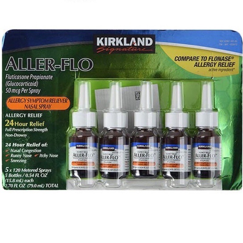 XỊT XOANG Kirkland Aller- Flo - CHUẨN USA DATE 2024