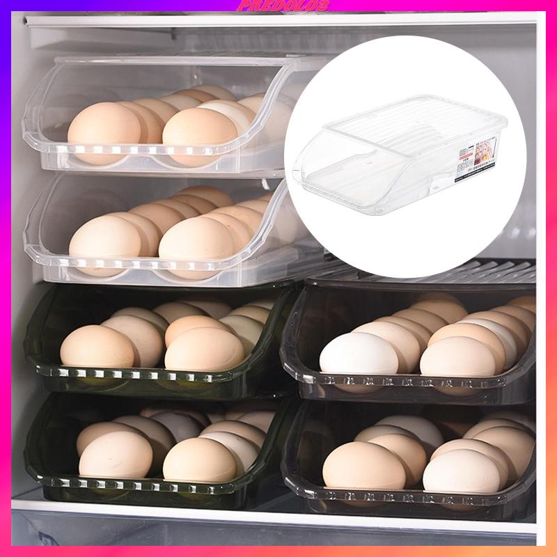[Predolo2] Hộp Đựng Trứng Cuộn Tự Động Tiết Kiệm Không Gian Có Thể Tháo Rời Cho Nhà Bếp