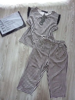Đồ bộ kẻ caro ( Hình thật shop chụp)
