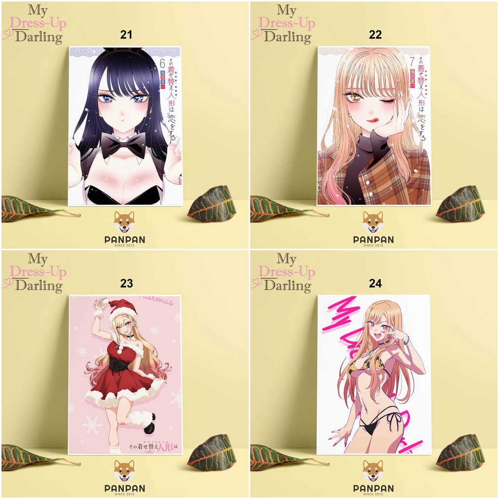 Postcard Cao Cấp - Poster Kitagawa Marin Sono Bisque Doll wa koi o suru / My Dress-Up Darling