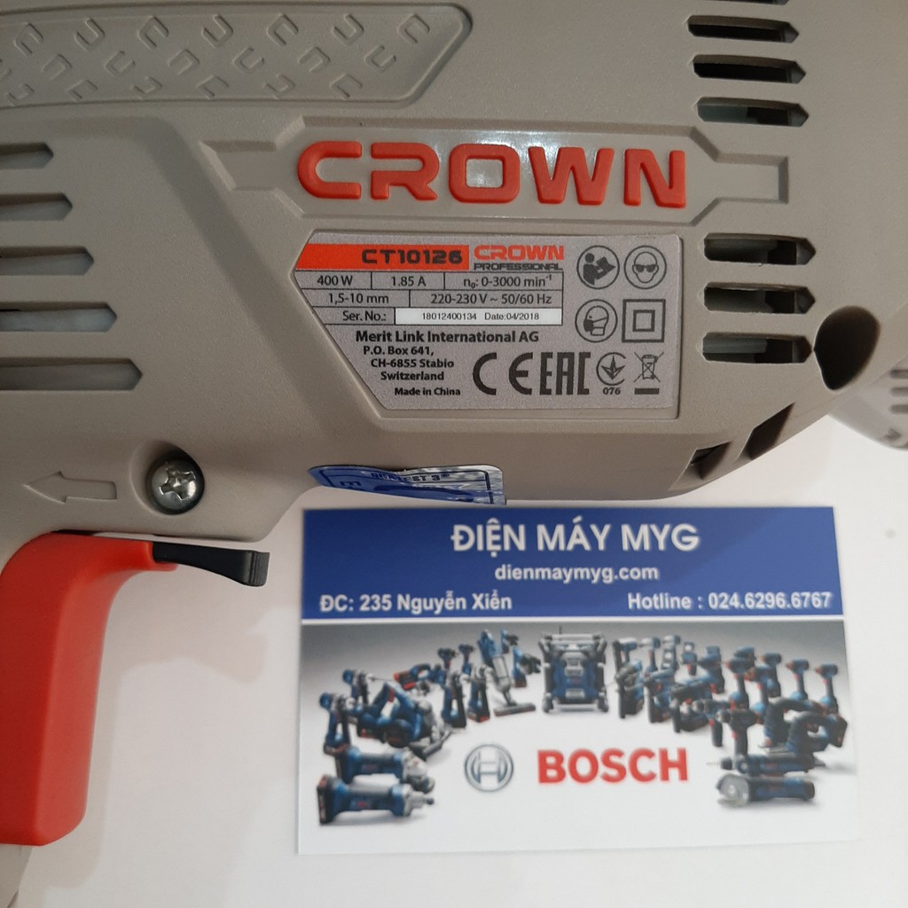 Máy khoan Crown CT10128