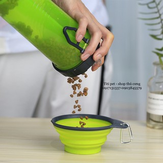 🌡🍾 BỘ BÌNH NƯỚC DU LỊCH & TÔ DU LỊCH cho pet🥣🧃