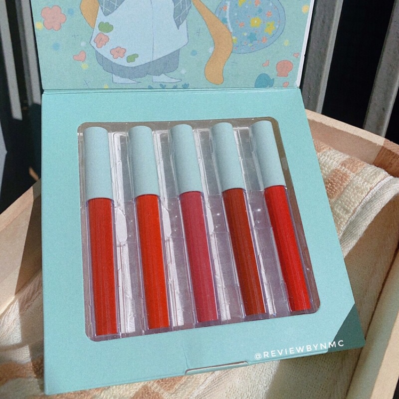 Sét 5 son kem lì VONGEE cô gái cổ tích | BigBuy360 - bigbuy360.vn