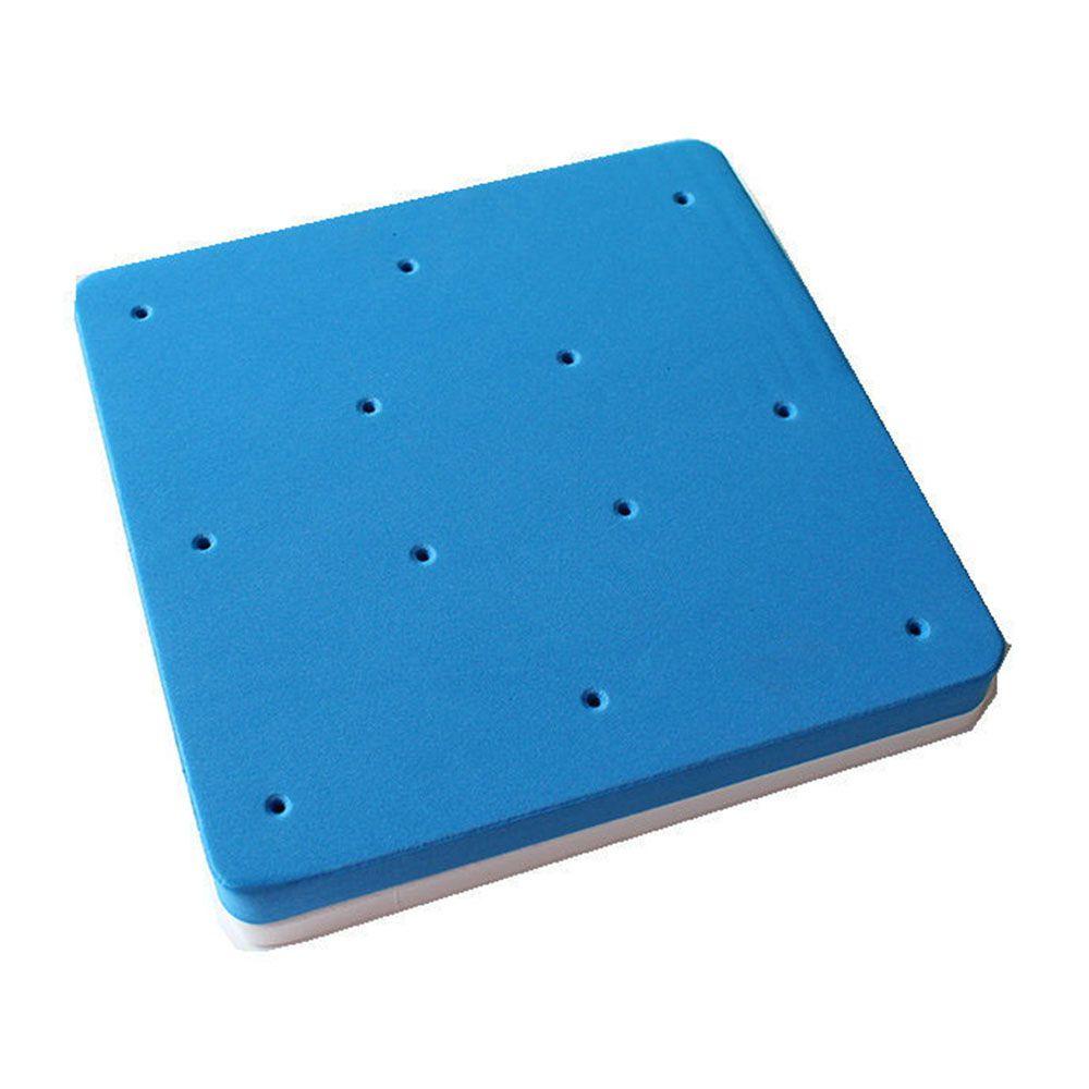 AUGUSTINA Khuôn Xốp Khô Tạo Hình Kẹo Đường Hình Vuông 12 Lỗ Trang Trí Bánh Kem