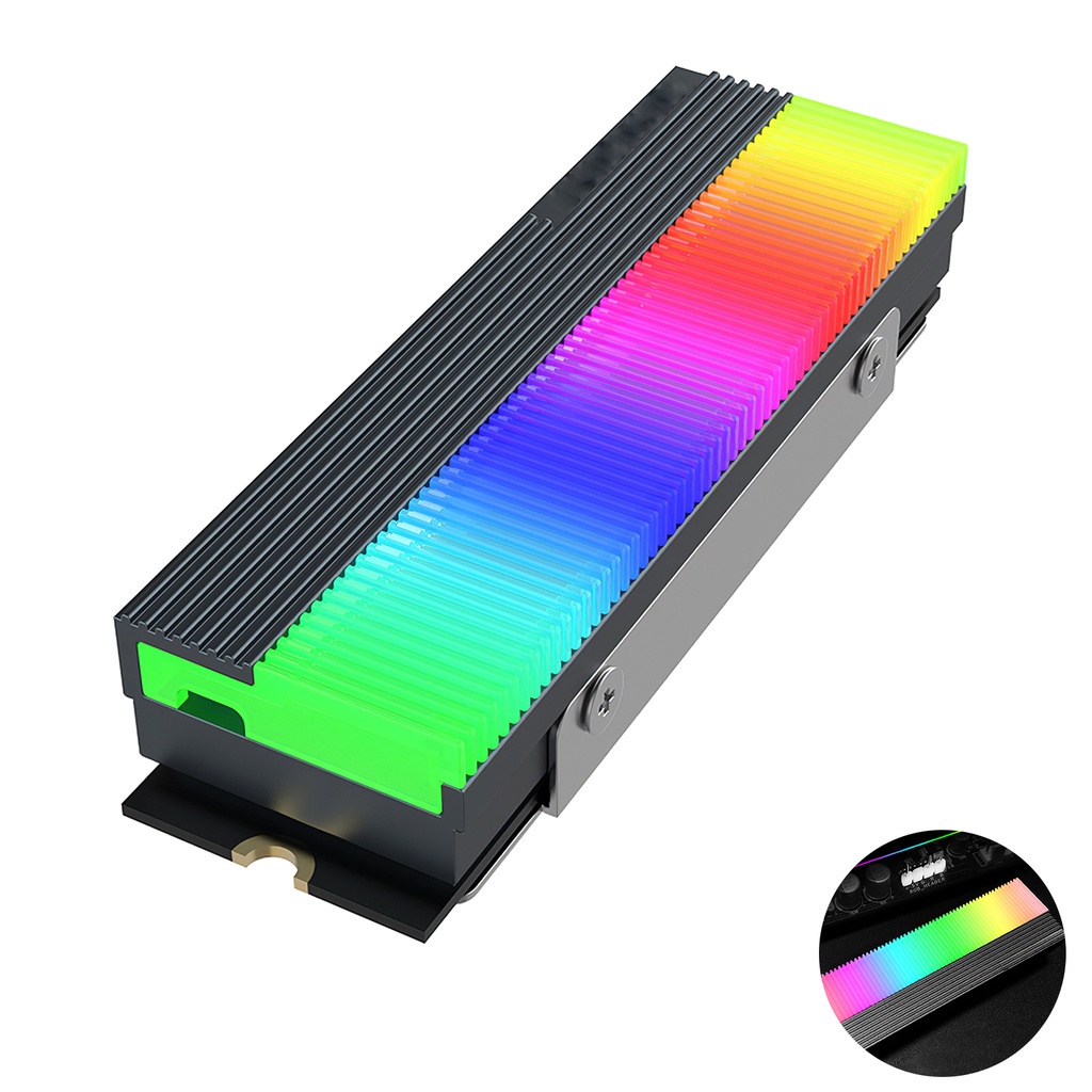 Hard Disk Heat Sink 5V 3 Pin Solid State Drive Radiator Efficient Hard Drive Cooler Vest SSD Heatsink Thermal Pads ELEN | BigBuy360 - bigbuy360.vn