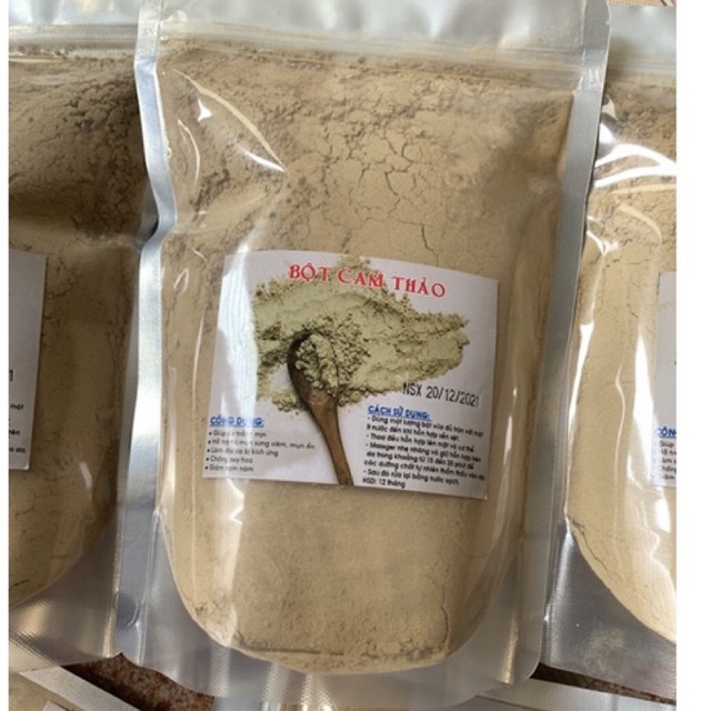 Bột cam thảo dưỡng da trắng mịn cực hiệu quả