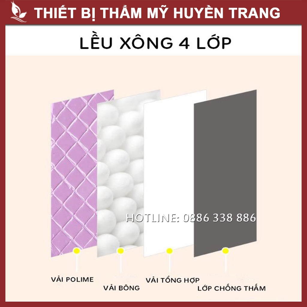 Lều Xông Hơi Sau Sinh Tại Nhà Chui Đầu Tự Bung Cao Cấp - Thẩm Mỹ Huyền Trang NANOCEE