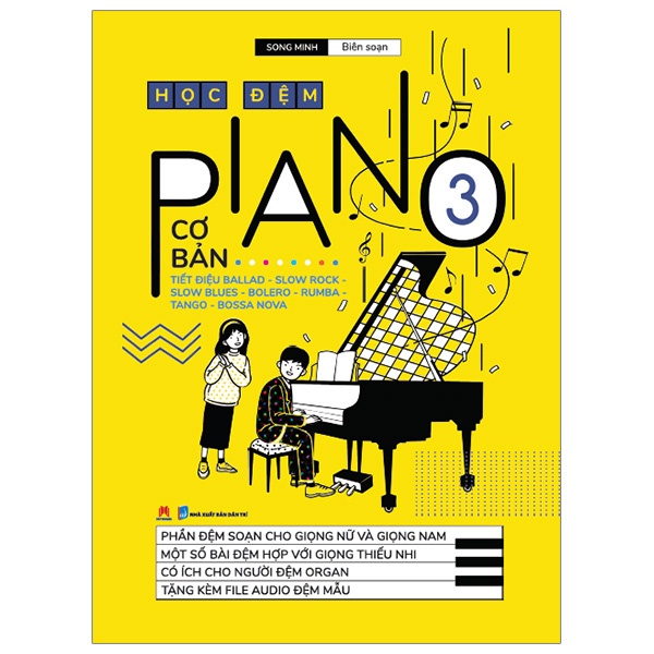 Sách - Học Đệm Piano Cơ Bản - Phần 3