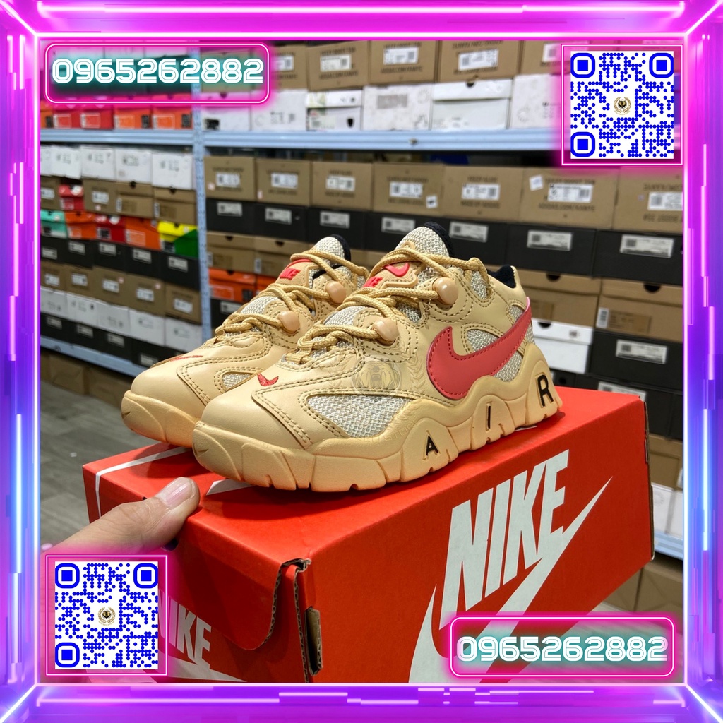 445042 Nhận Order Hỗ Trợ Free Ship Giày Trẻ Em Best Quality Sneaker ***Nike Air More Uptempo '96 GSWhite Aqua Gum