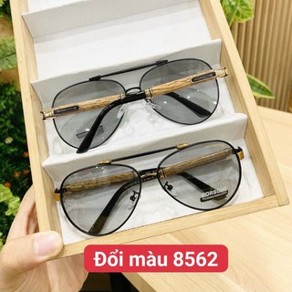 Kính porcher  đổi màu gọng gỗ.