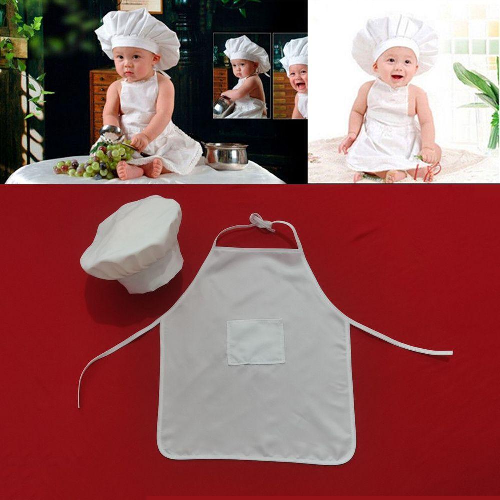 SUSANS Tạp Dề Đầu Bếp Đa Năng Làm Phụ Kiện Chụp Ảnh Cho Bé Sơ Sinh