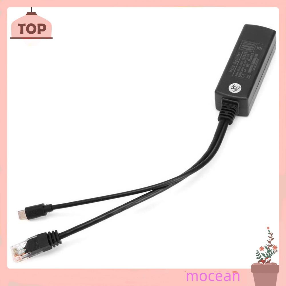 Bộ Chia Cổng Mạng Mocean 2.5kv Rj45 Poe 48v Sang 5v Micro Usb | BigBuy360 - bigbuy360.vn