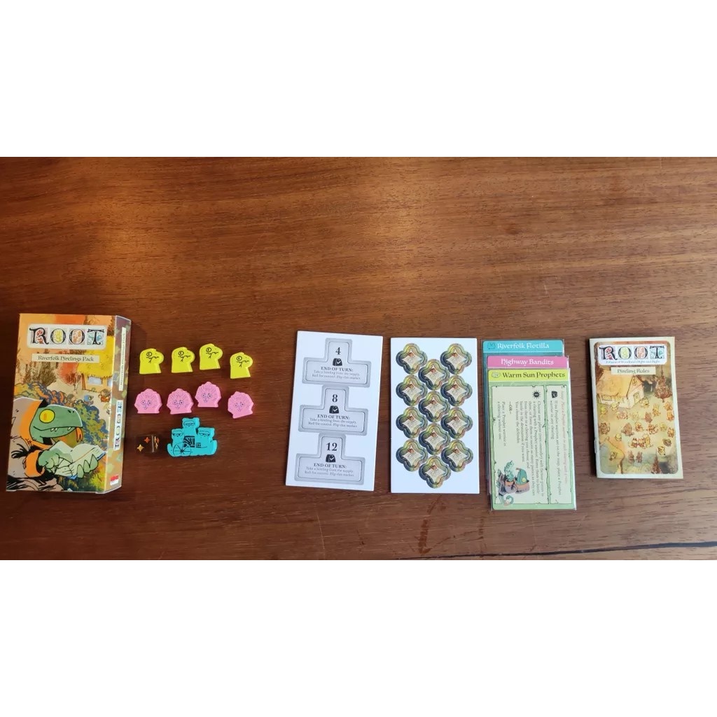 Root: Riverfolk Hirelings Pack - Trò Chơi Board Game