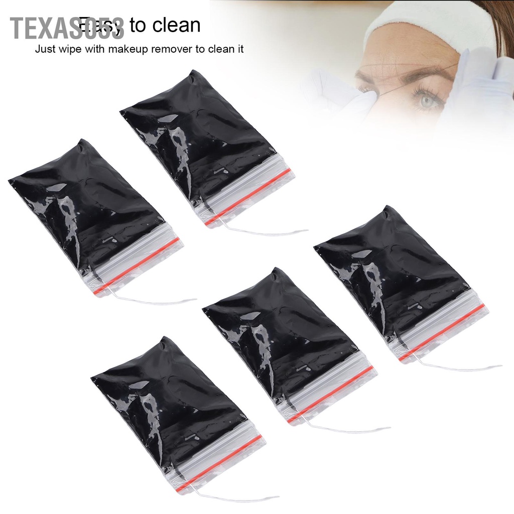 [Hàng mới về] Set 5 túi chỉ mực tạo nét đánh dấu hỗ trợ xăm lông mày chuyên nghiệp dành cho salon làm đẹp