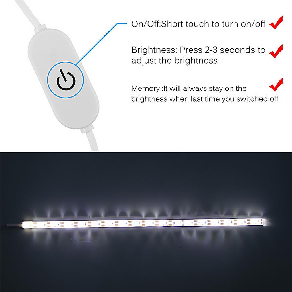 Dải Đèn LED 6500K Siêu Sáng Sạc USB Chuyên Dụng Cho Máy May Công Nghiệp