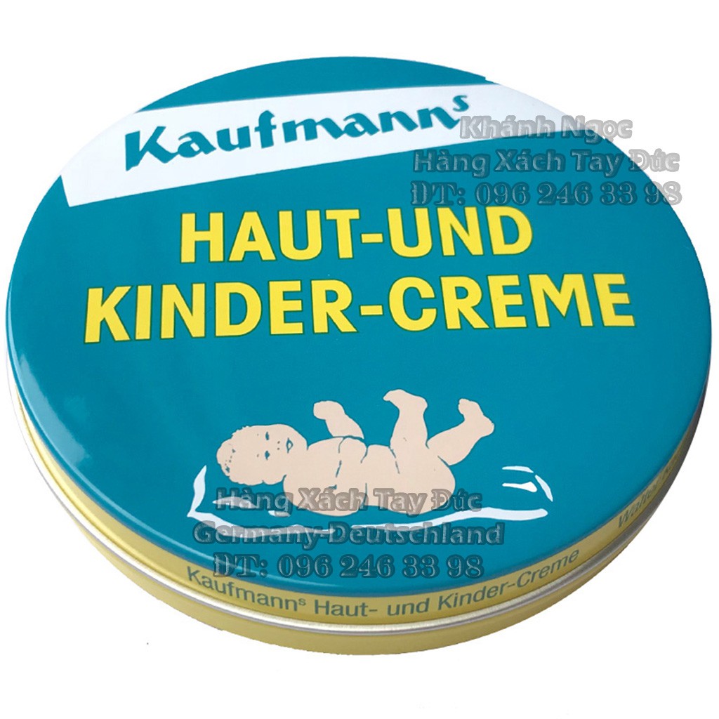 Date 07.2024 - Kem chống hăm dưỡng da đa năng cho bé Kaufmanns Haut-und-Kinder-Creme Kaufmann - Hàng Đức