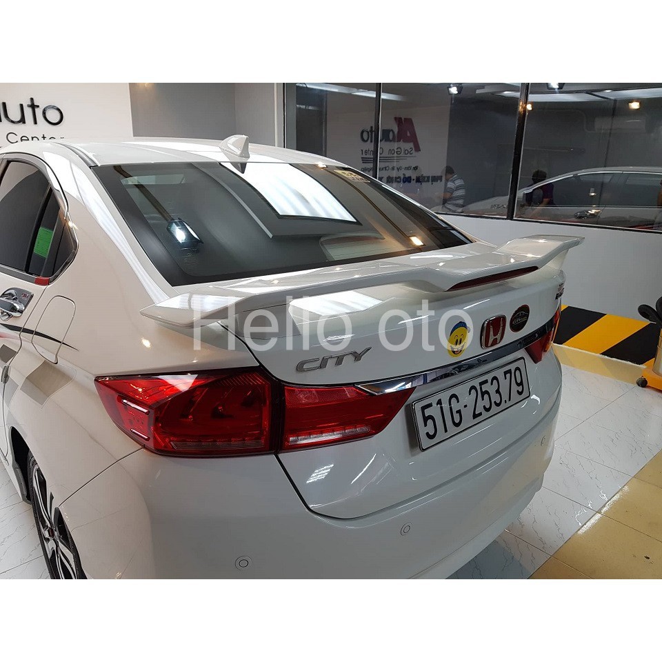 Đuôi gió thể thao Honda City 2016/2019 hàng mộc cao có đèn hàng mộc