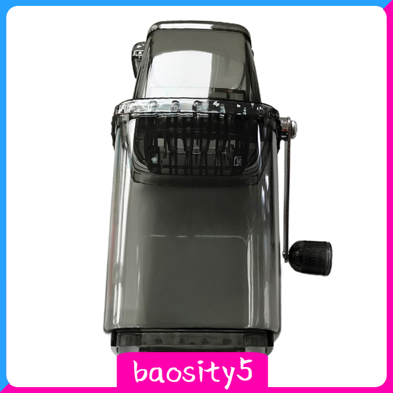 Máy Xay Đá Bào Mini 5 Lưỡi Bằng Thép Không Gỉ