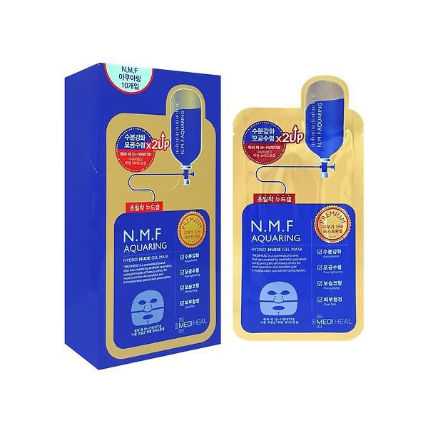 [Mã COSCOCOT3 -8% đơn 250K] Mặt Nạ Trong Suốt Cao Cấp Giúp Cấp Ẩm Sâu Mediheal Mask 30g - N.M.F Aquaring Hydro Nude Gel