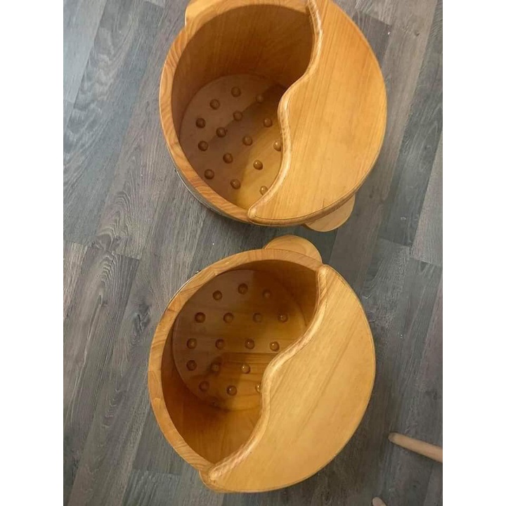 Chậu gỗ ngâm chân⚡MIỄN SHIP⚡XẢ KHO 1000 chậu ngâm chân cao cấp,chậu ngâm chân matssage,thau ngâm chân thải độc
