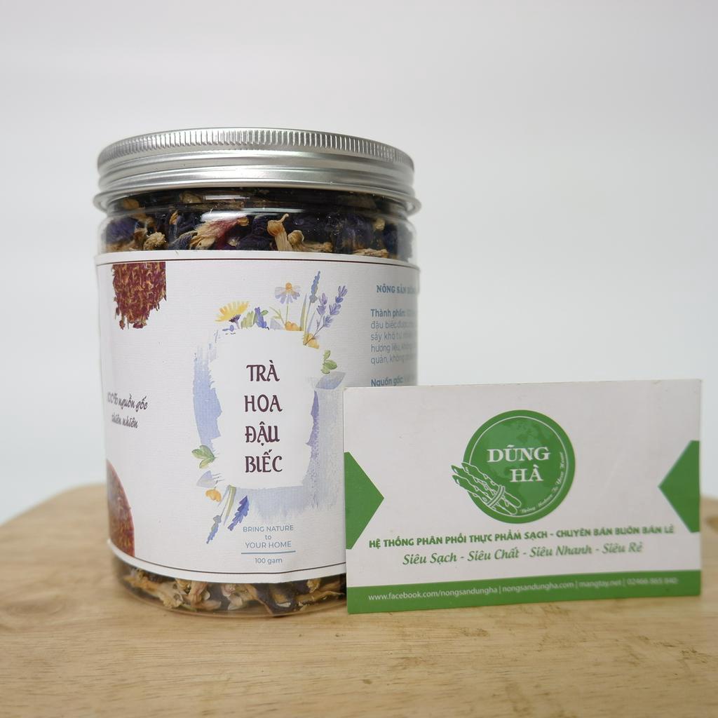 Trà Đậu Biếc Sấy Khô Sạch Hộp 100g