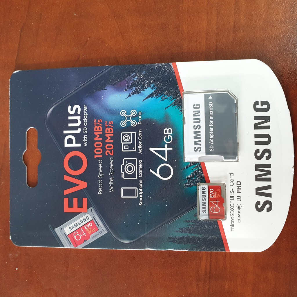 Thẻ nhớ 64G micro SD Samsung Evo Plus bản mới 2020 | BigBuy360 - bigbuy360.vn