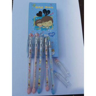 12 cây bút gel Big Bee viết chữ và màu mực cực đẹp
