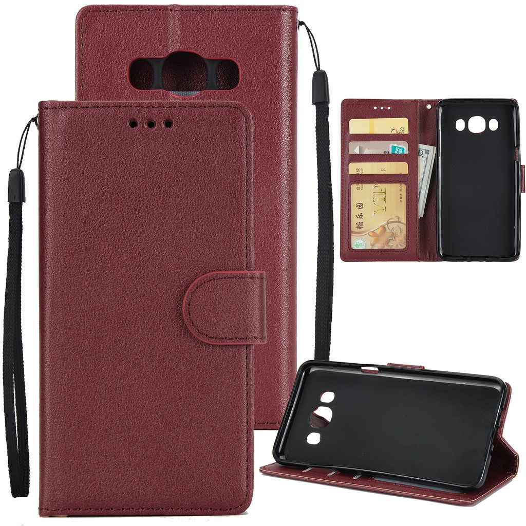 Bao da điện thoại có ngăn đựng thẻ 2 trong 1 cho Samsung Galaxy J7 2016 | BigBuy360 - bigbuy360.vn