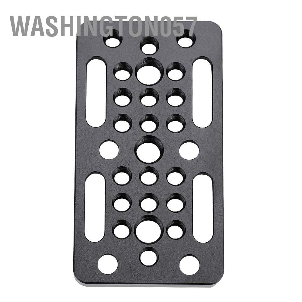 Có thể bán buôn Tấm tiếp hợp giá ba chân với phụ kiện lỗ ren 1/4&quot; 3/8&quot; Washington057 Hàng giao ngay