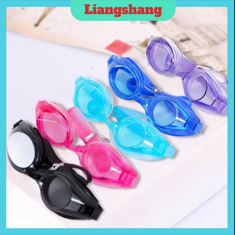 Kính bơi cho bé chất liệu silicon cao cấp chống nước chống nắng màu sắc đáng yêu họa tiết ngộ nghĩnh