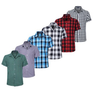 Áo sơ mi người lớn 50-85 kg - cotton 100% - giao màu ngẫu nhiên