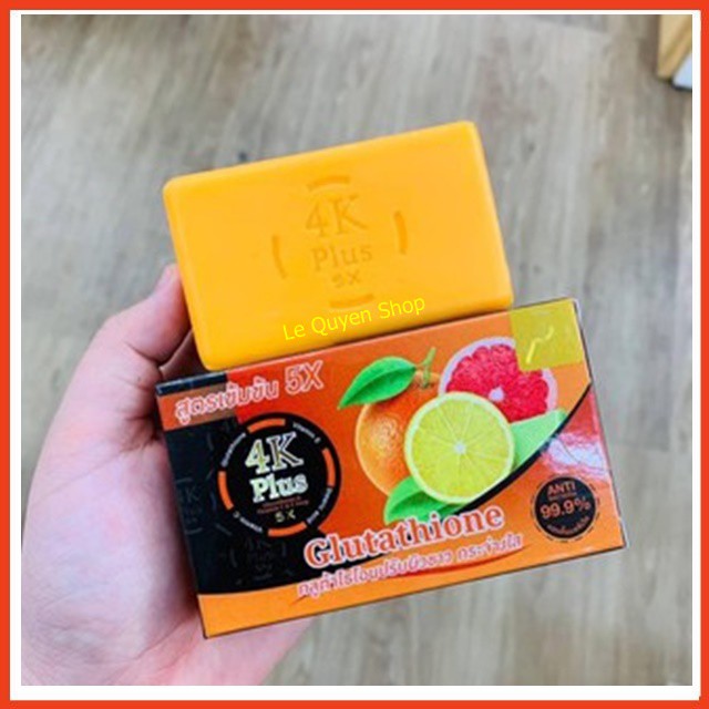 Xà phòng 4K Plus 5X Glutathione Thái Lan