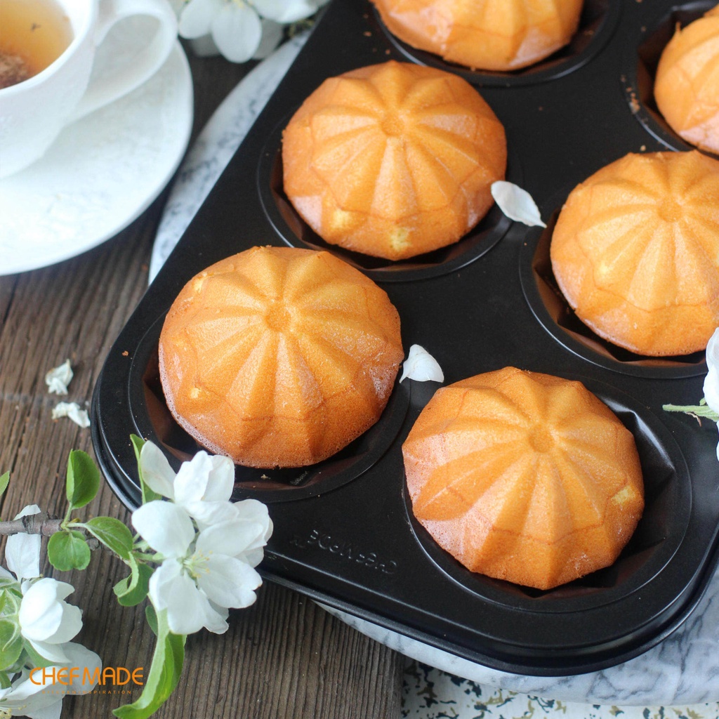 Khuôn kim cương chống dính chefmade 6 bánh