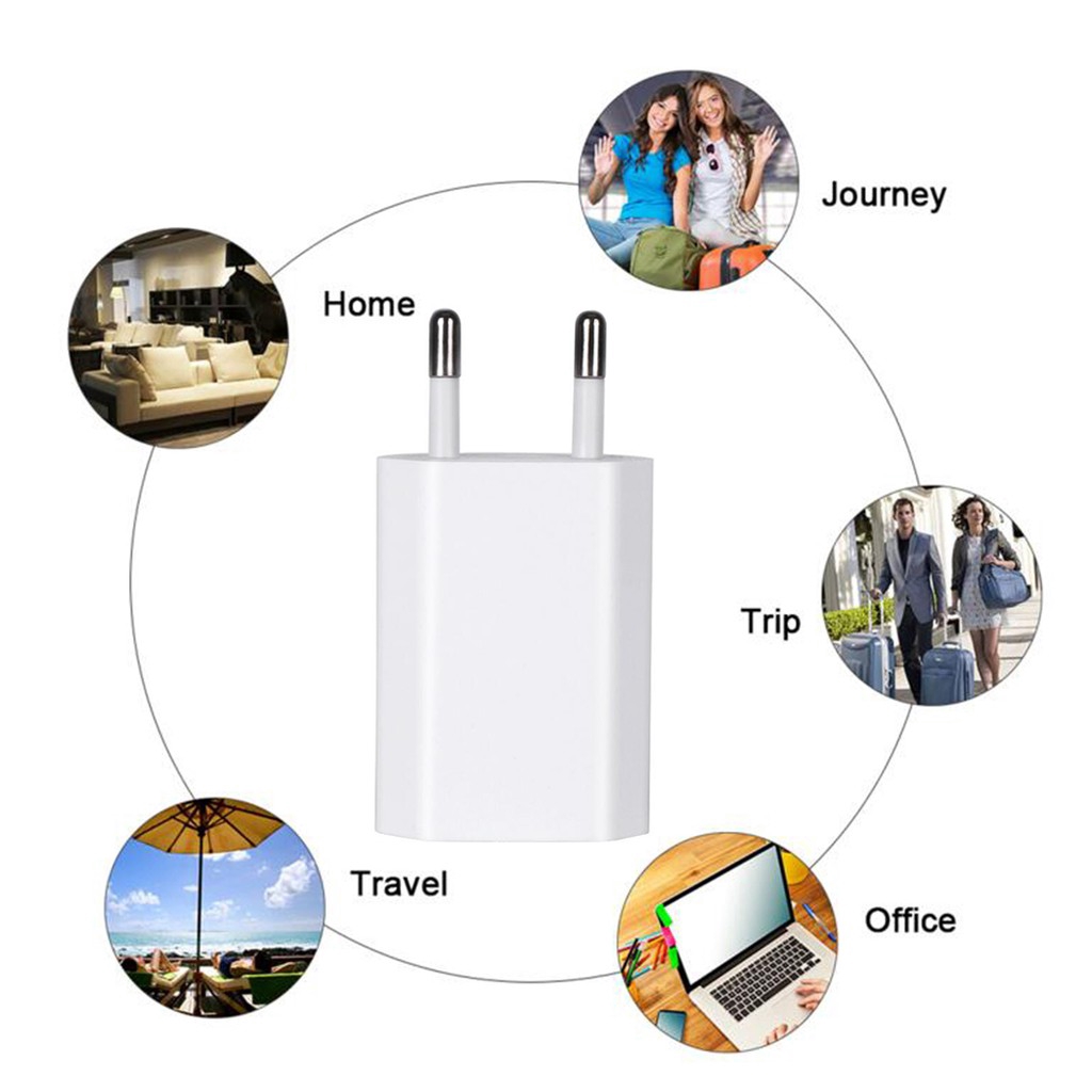 Đầu sạc iPhone du lịch tiện lợi