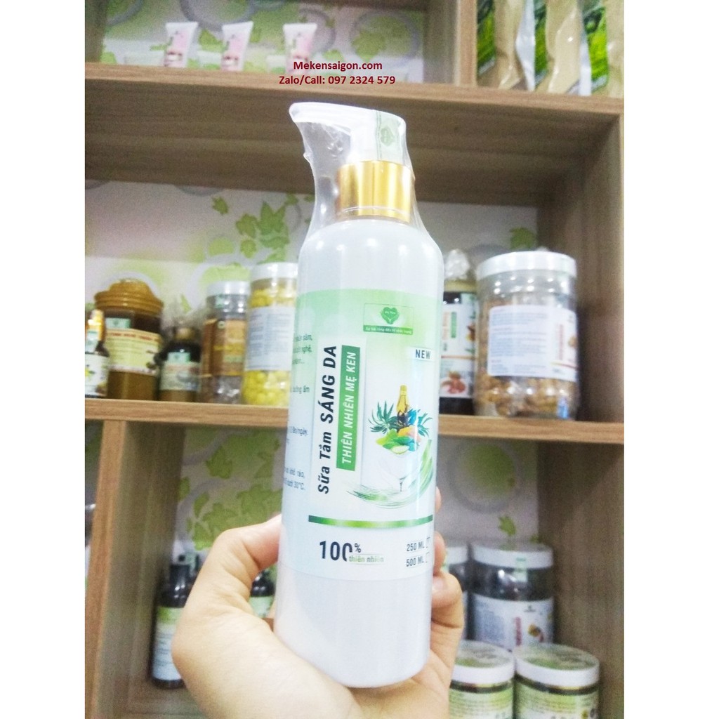 SỮA TẮM SÁNG DA MẸ KEN-Chai 250ml