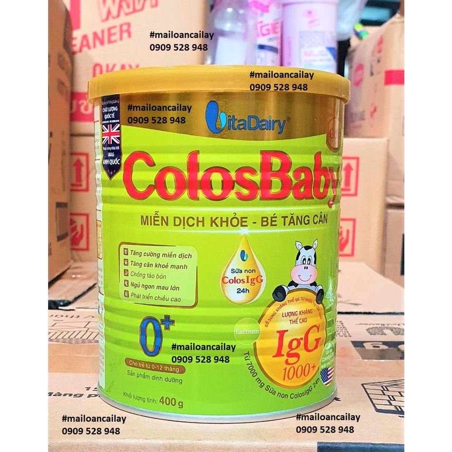 Sữa Non ColosBaBy GOLD 0+ 400g