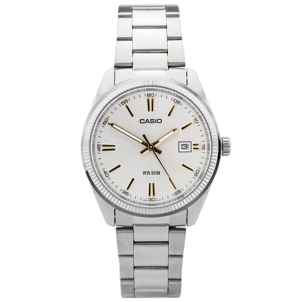 Đồng hồ nam dây kim loại Casio chính hãng Anh Khuê MTP-1302D-7A2VDF (38mm)