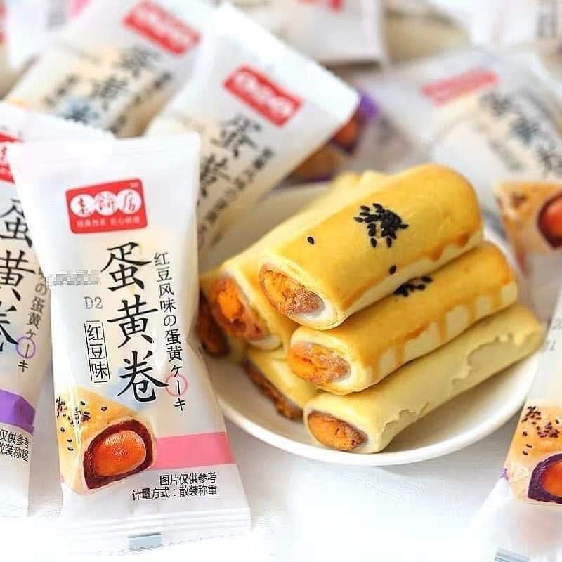 Bánh nướng cuộn trứng muối